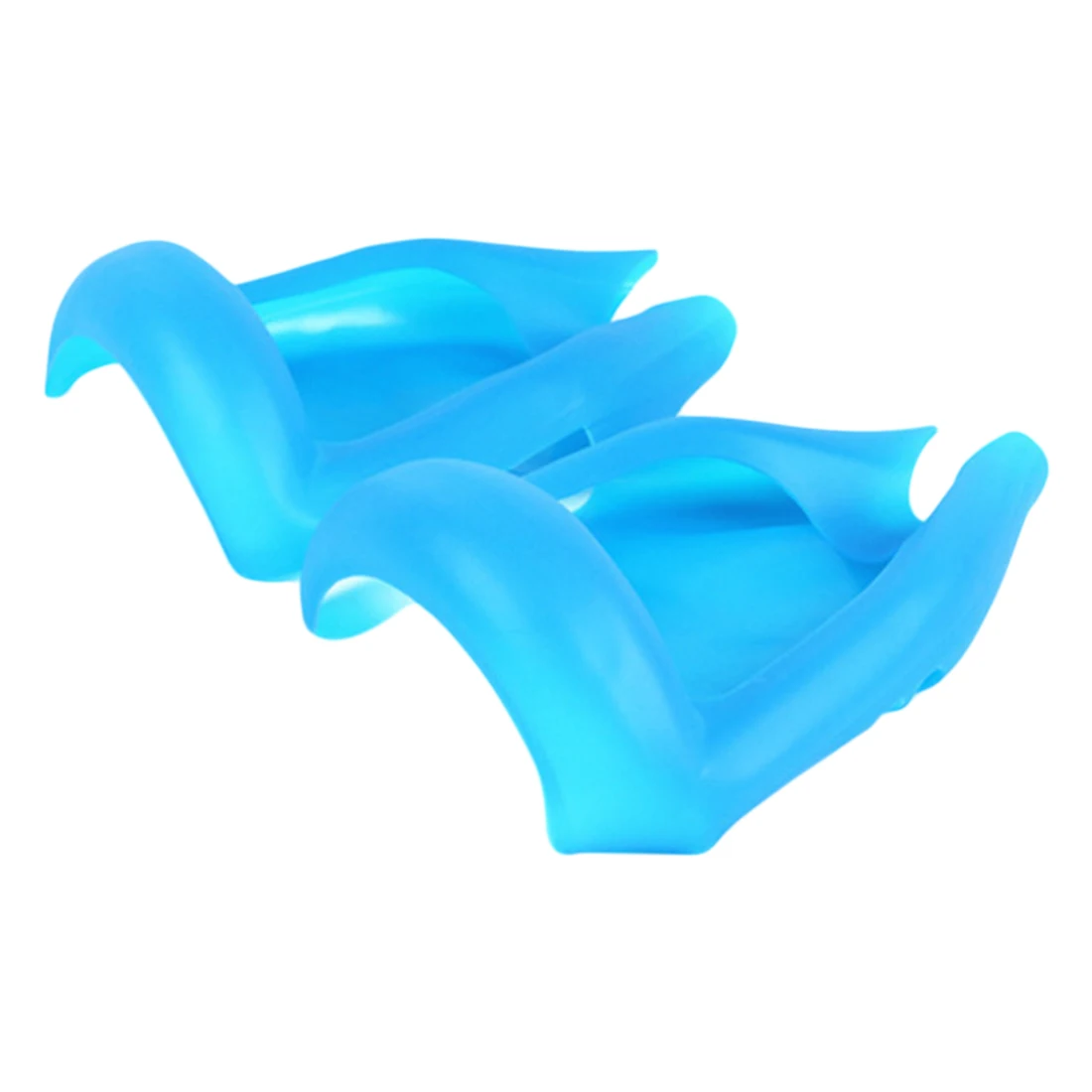 Силиконовый чехол для ХОВЕРБОРДА, 2 шт., 6,5 дюйма, защитный чехол для интеллектуального самобалансирующегося электрического скутера с защитой от царапин - Цвет: Blue