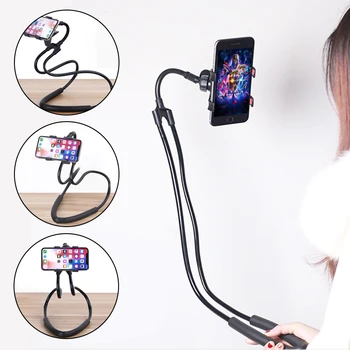 

Mobile phone holder 360 rotating mobile phone clip holder seat desktop lazy bracket for iPhone Samsung Huawei Xiaomi VIVO