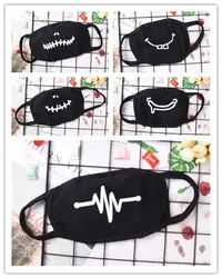 1 шт. лицевая маска унисекс рот муфельной унисекс респиратор стоп загрязнения воздуха мультфильм прекрасный хлопок Маска 5 стилей