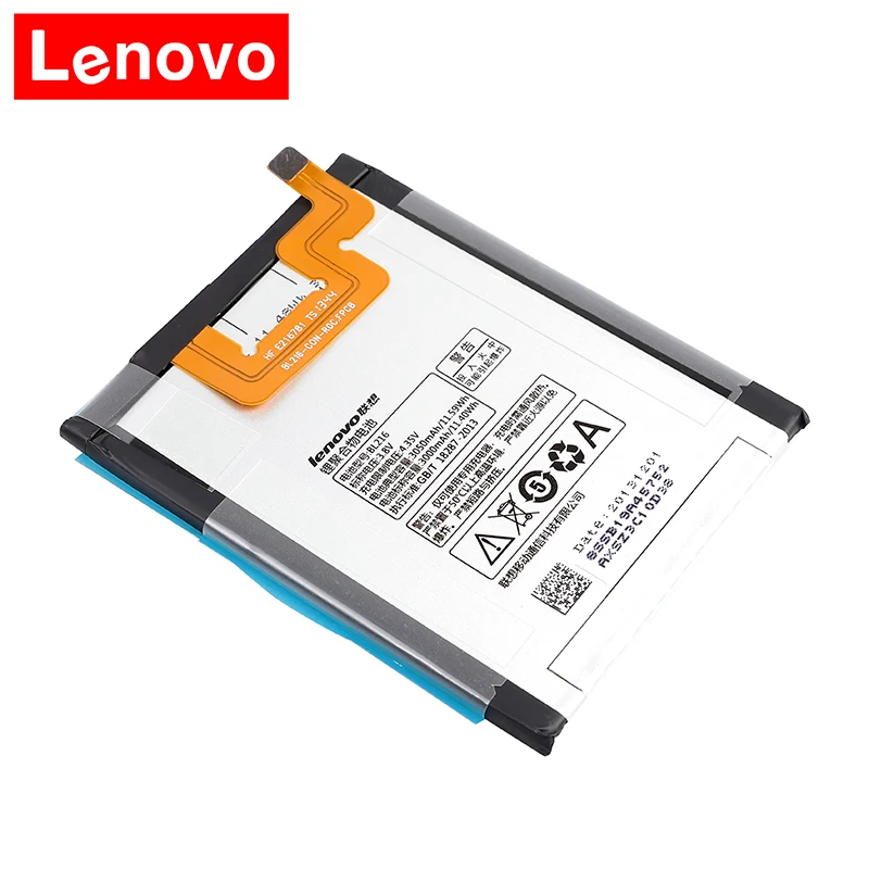 100% Оригинальный запасной аккумулятор BL216 для Lenovo VIBE Z K910 K6 X910 K910e bl216 BL 216 3050