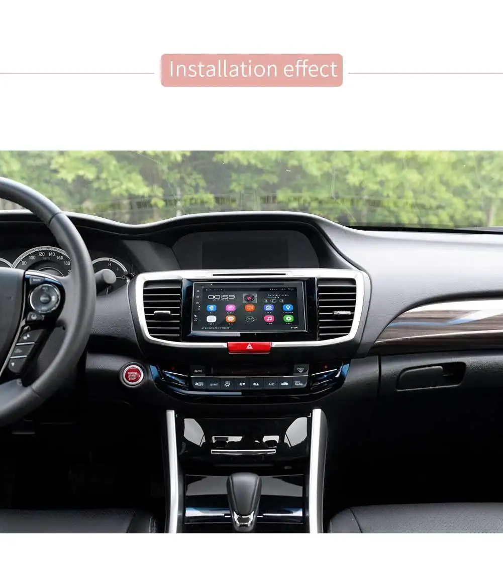 Sale Auto Parts 7 Inch Car Navigation TFT Bluetooth MP5/ No Key Player GPS Navigation Integrated Machine Priority Player Display 14