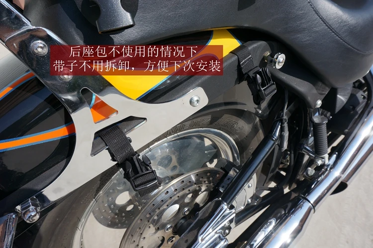 Harley & Cruiser   flame  tail Bag a195