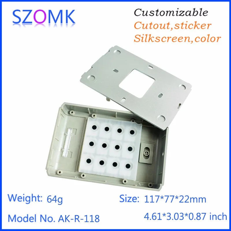 szomk plastic enclosure for electronics plastic case plastic box for electronics project RFID sensor junction box plastic housing access housing door entrance system IC card control box sensor  (5)