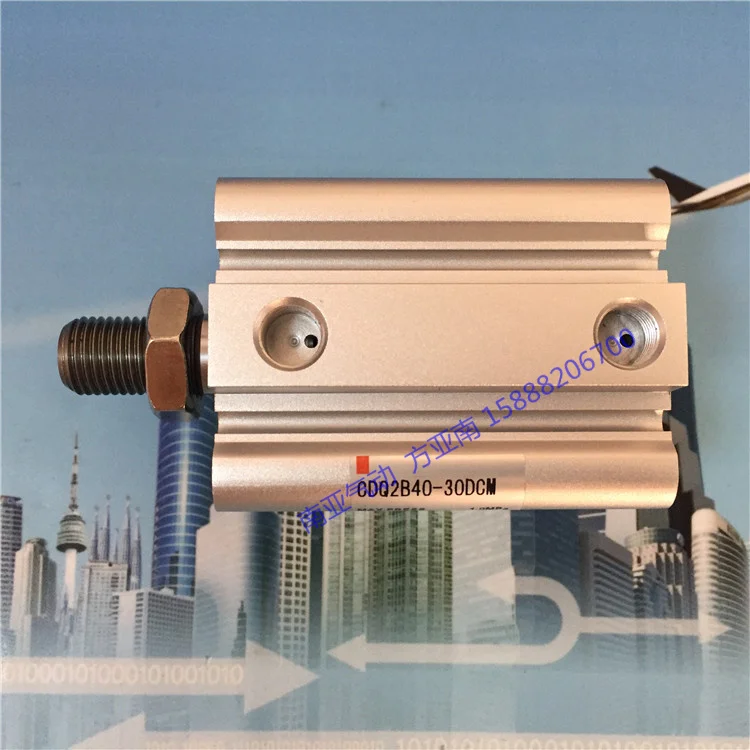 

CDQ2B40-35DCMZ CDQ2B40-40DCMZ CDQ2B40-45DCMZ SMC pneumatics pneumatic cylinder Pneumatic tools Compact cylinder