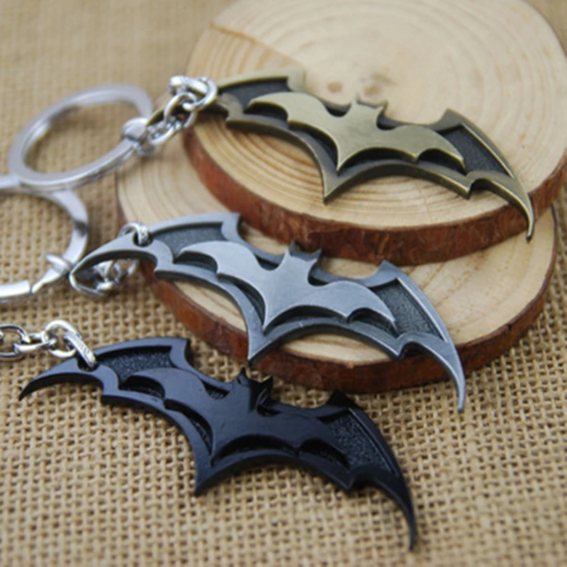 Cartoon key chain animal model bat model key chain car hang decoration