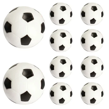 

10pcs 32mm Plastic Soccer Table games Mini Foosball Ball Football Fussball Brazil World Cup FG