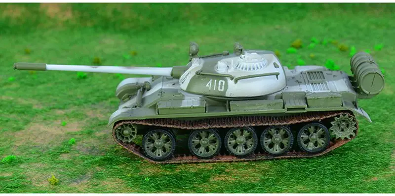 1/72 масштаб предварительно построенный Второй мировой войны T-55 советский боевой танк хобби Коллекционная готовая пластиковая модель