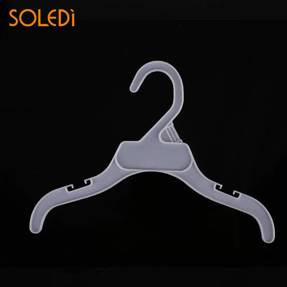 10Pcs Pet Dog Clothing Clothes Plastic Hangers Storage Organizer Supplies Setin Hangers & Racks