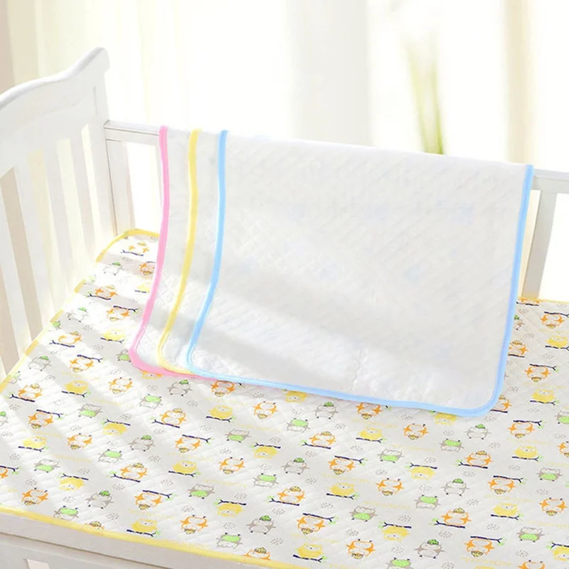 Новорожденный ребенок Водонепроницаемый дышащая подушка простыня Детские хлопок мочи изоляции матрас для новорожденных большой пусковой площадки