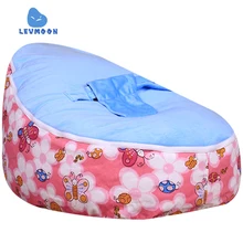 Levmoon средние beanbee Beanbags Bean Bag стул детская кровать для сна портативный складной детский диван Zac без наполнителя