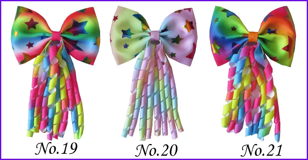 50 BLESSING Good Girl Boutique 4.5&quot ABC Hair Bow Clip Angel Wing Accessories | Аксессуары для одежды