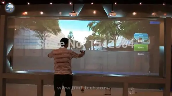 

70" 2 points projected capacitive interactive touch foil film touch screen foil