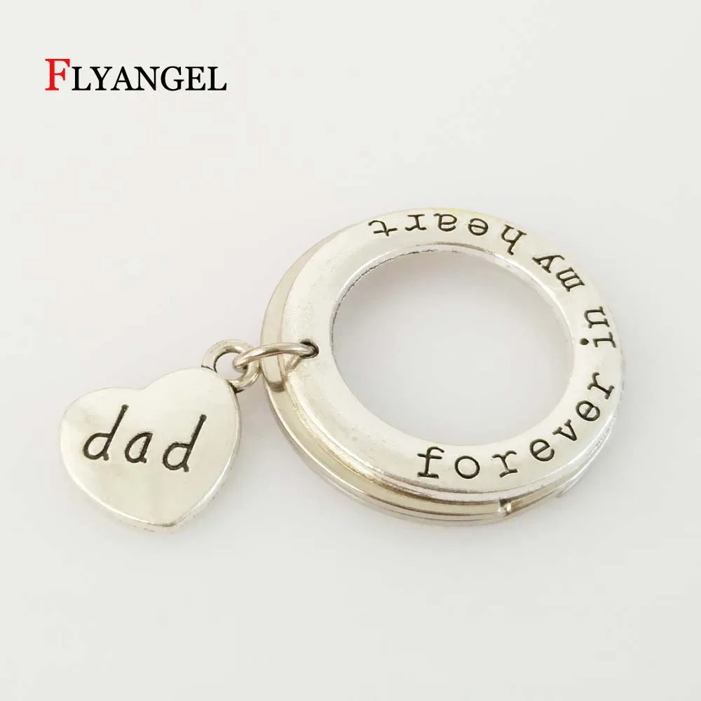 Best Family keychain Mom Dad Grandma Brother Sister Forever in my heart ...