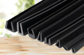 

2m/lot U type Rubber strip Trim Guard Edge of Black Rubber Seal Weatherstrip Door Guard for 0.5-10mm thick panel