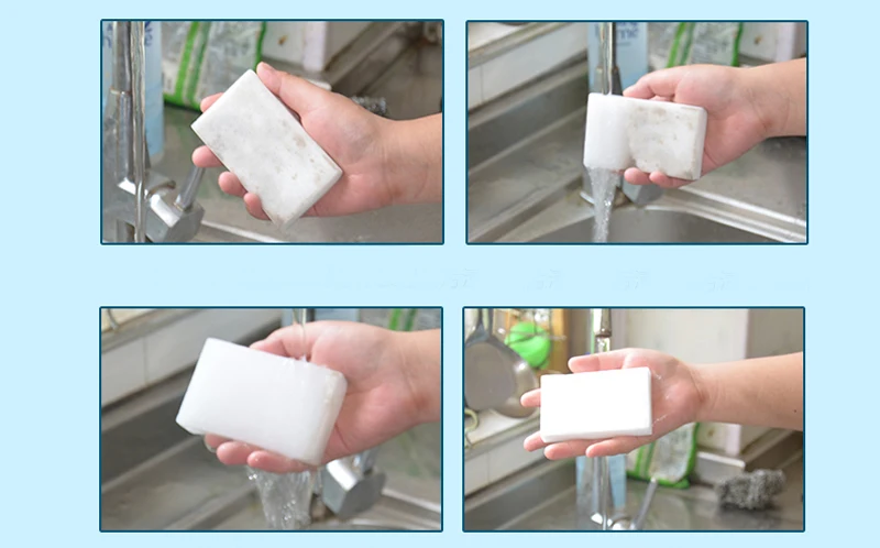 10/20 штук белый волшебный спонж стиратель, Меламиновый очиститель, мульти-функциональное Кухня инструменты для уборки ванной комнаты нано-губка