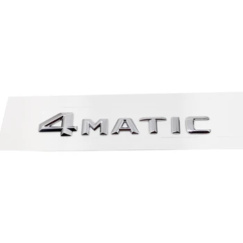 

For Mercedes Benz 4matic 4 MATIC 2015 W204 W203 W211 W210 W212 W205 Cla Gla Car Rear Trunk Number Letters Badge Emblem Sticker