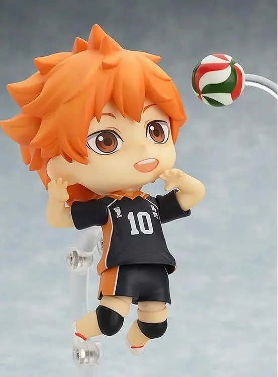 Haikyuu Фигурки Nendoroid Хината Syouyou 489#563#461#605# кагеяма tobio Рисунок ПВХ 10 см японского аниме-волейбол цифры