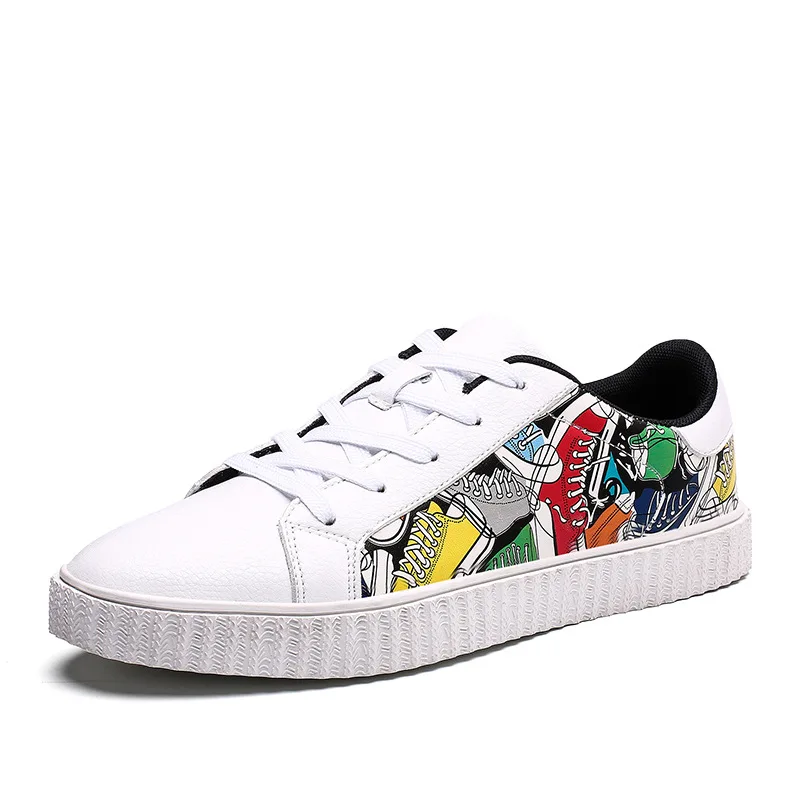 

Men's camouflage casual shoes flat sneakers