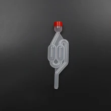 Винная ферментация Airlock выхлоп односторонняя домашняя Варка домашняя пластиковая Варка воздушный замок обратный клапан воды герметичные клапаны