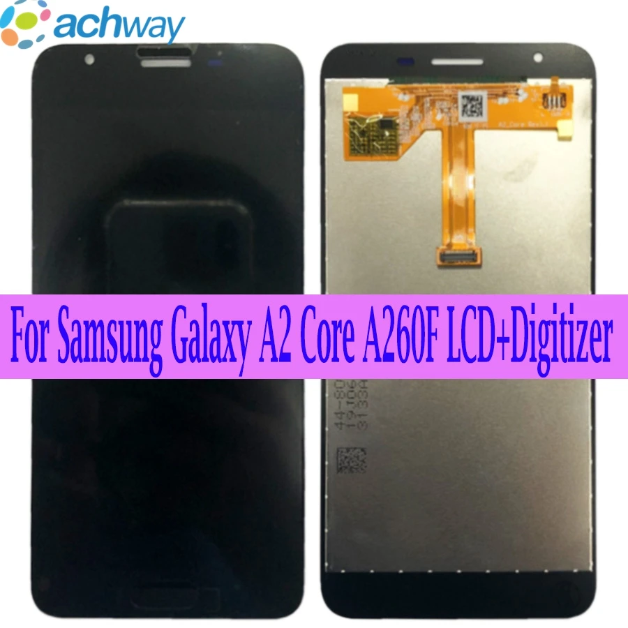 

For Samsung Galaxy A2 Core A260F/DS LCD Display Touch Screen Digitizer For Samsung A2 Core A260 lcd Assembly Replacement