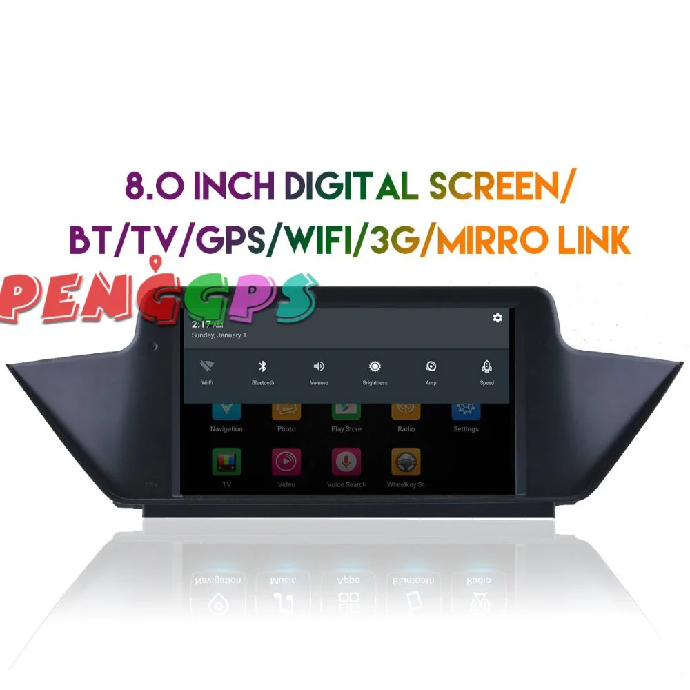 Top Android 8.0 Android 7.1 Car Radio GPS Navigation For BMW X1 E84 2009 2010 2011 2012 2013 Multimedia Stereo Car DVD Player Audio 2