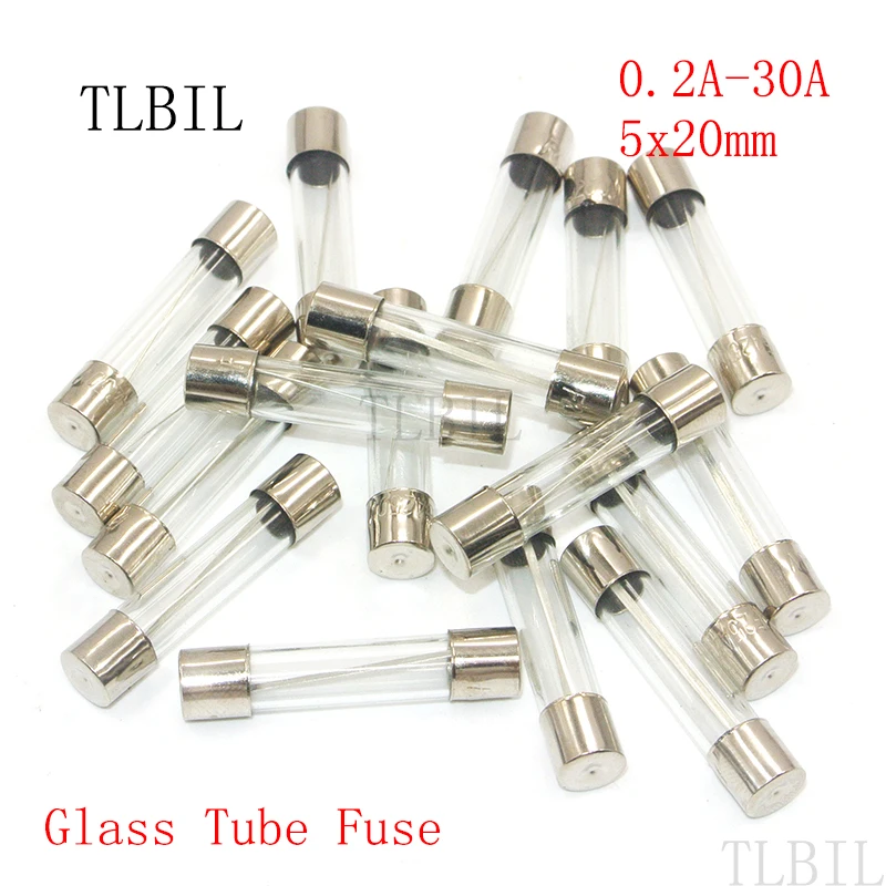 2-Pack Fuse Tube 7012540 FF – 5A, 6.3A, 8A, 10A Options, 6x32mm, 600V UL Certified (Choose Your Amperage)