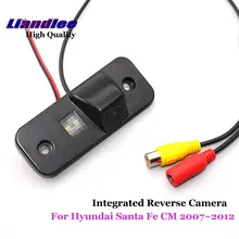 Liandlee для hyundai Santa Fe см 2007 ~ 2012 заднего вида автомобиля Камера резервную Парковка Вид сзади Камера/Integrated SONY CCD HD