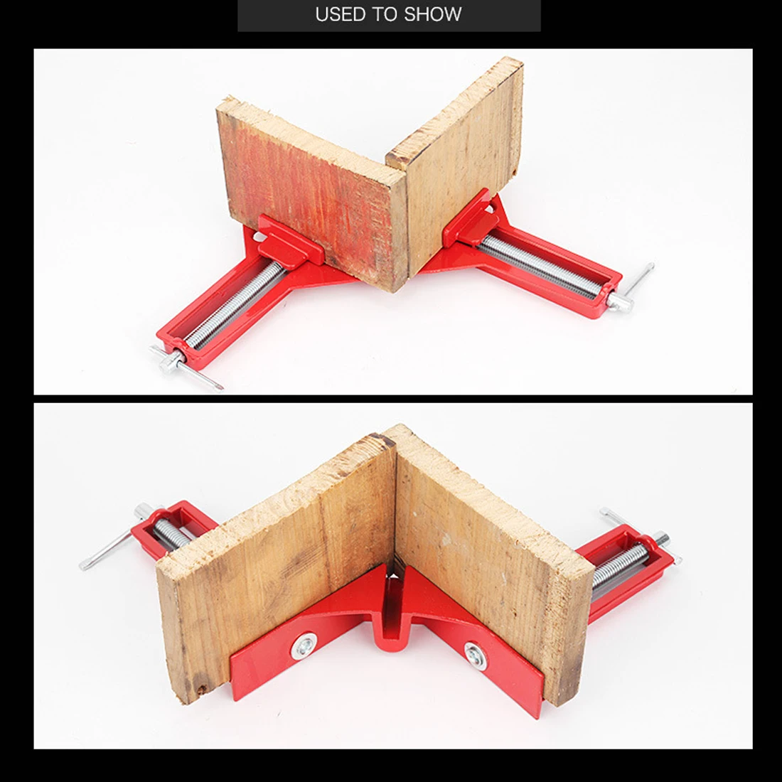 Woodworking Hand Tool Multifunction 90 degree Right Angle Clip Picture Frame Corner Clamp Mitre Cla