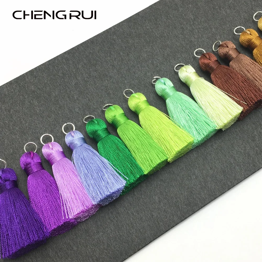 

CHENGRUI L87,4cm,tassel,silk tassels,fringe silk,fringe for curtain,earring findings,shadow curtains,fringe fabric.2pcs/bag