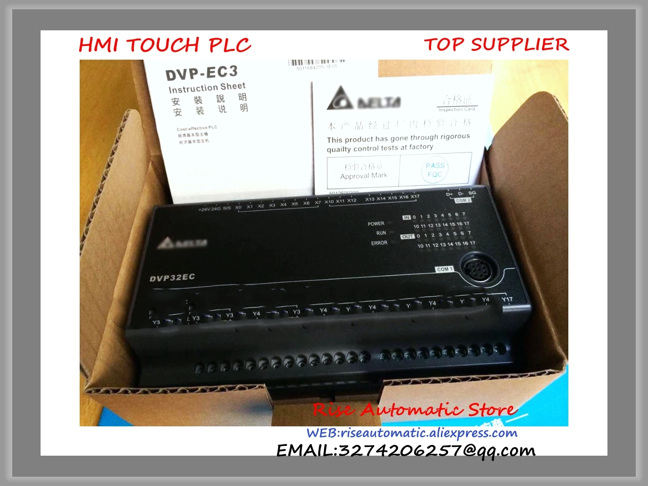 DVP32EC00T3 New Original Delta PLC EC3 series 100-240VAC 16DI 16DO Transistor output dvp32es200t delta new original plc es2 series 100 240vac 16di 16do transistor output