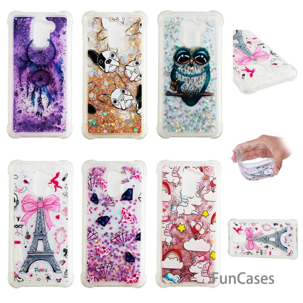 

Puppy Sequins Case sFor Estuche Huawei Enjoy 7 Plus Soft Silicone Phone Case Accessory Case Huawei Ascend Y7 Y7Prime Y7 2017