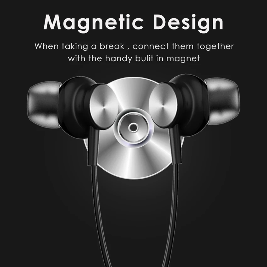 Aimitek BL-2 Neckband Bluetooth Earphone-5