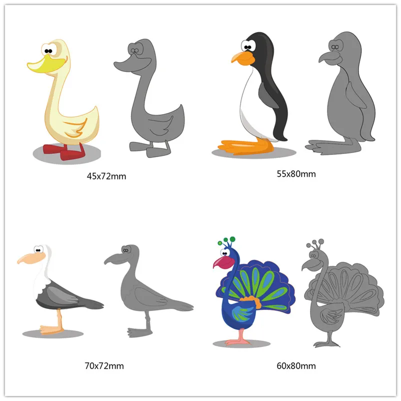 

cute cartooon animal fish Metal Cutting Dies Carbon steel Die Cut Scrapbooking Stencils Paper Card Handicrafts Plate new fashion