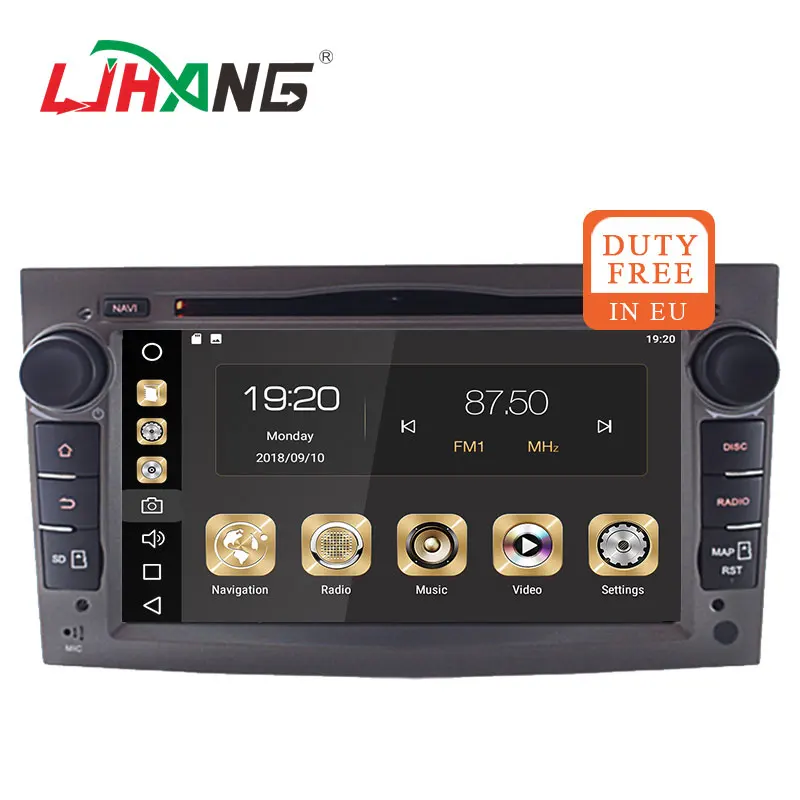 

LJHANG 2 din Android 8.1 Car multimedia Player For OPEL/ASTRA/Zafira/Combo/Corsa/Antara/Vivaro Auto GPS Bluetooth USB Navi WIFI