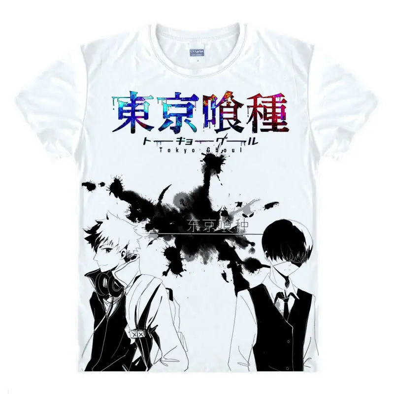Tokyo Guru T-Shirt Toka Kirishima Shirt T-Shirt Causali Anime E Manga Abbastanza Cool Novità Camicie Anime Cartoon T-Shirt Carine A