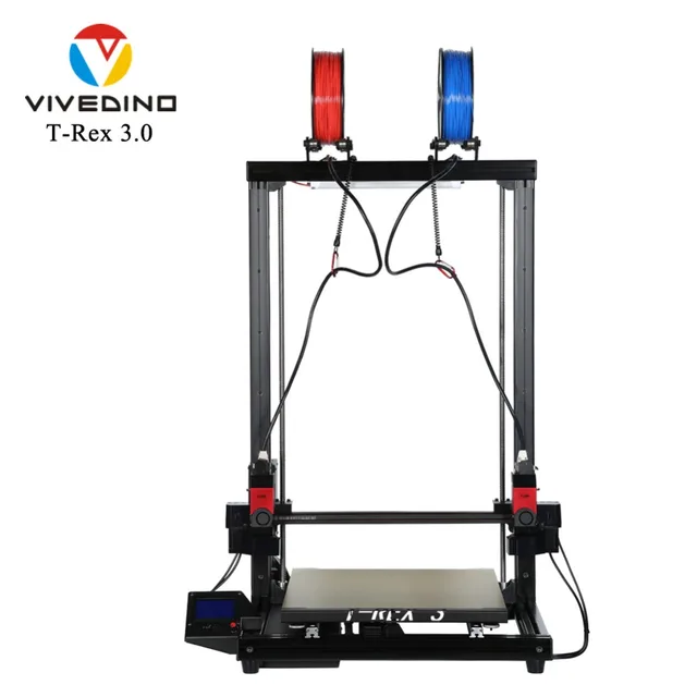 Extraordinary Offers VIVEDINO T-Rex 3.0 3d printer wide size printer with all metal frame 400*400*700mm