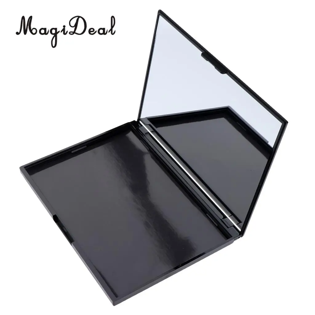 Empty Magnetic Palette Container Box for Eyeshadow Blush Makeup DIY with Mirror