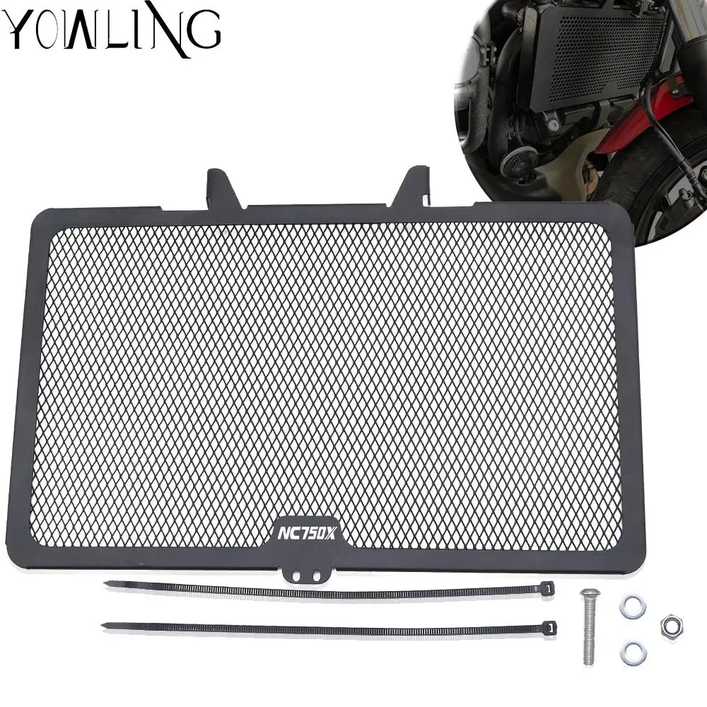 

FOR Honda NC750X NC750 X NC 750X 2014 2015 2016 2017 2018 radiator protective cover Guards air Radiator Grille Cover Protecter