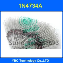 1000 шт./лот 1N4734A IN4734A 4734 1 W 5,6 V Напряжение регулятор диод