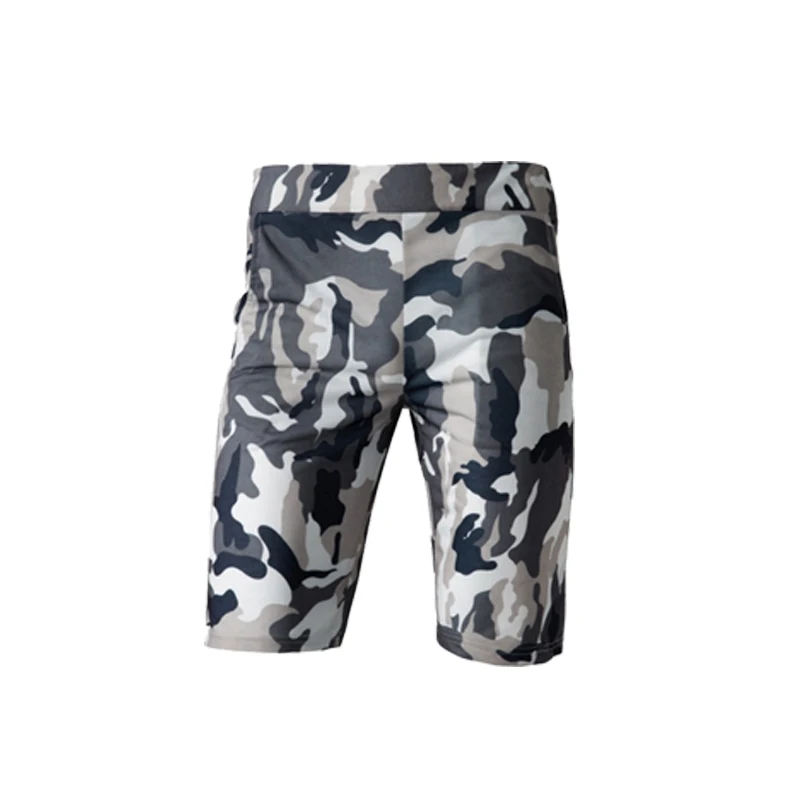 Мужская Летняя мода все-в-одном Повседневный карман эластичный пояс пять точек Брюки камуфляжные трикотажные модные брюки шорты