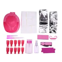12 шт набор маникюрный набор ногтей резак базовый праймер гель для ногтей набор инструментов