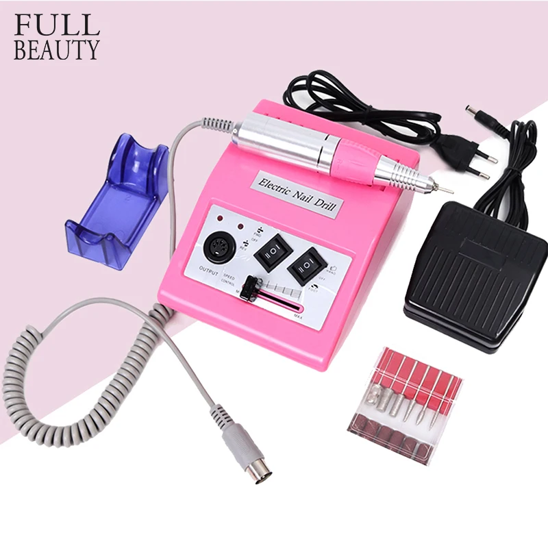 

Electric Pedicure Nail Drill Files Set Remover Deal Skin Grinding Mills Machine Nail Art Accessories Manicure Kits CHHBS-278S-1