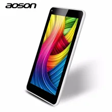 7 inch kids tablet Allwinner A33 Quad Core Aoson M751S-BS wifi Tablet PC touch screen 1024*600 Android 4.4 512MB 8G 2MP camera