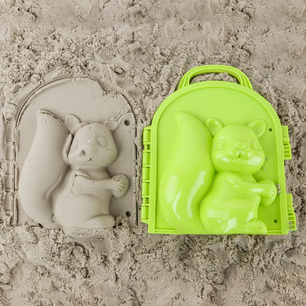 

Funny Beach Sand Game 3D Cartoon Penguin Mold Beach Snow Sand Model Children's Model Toys Children Outdoor Beach Playset