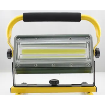 

High Power 100w Led Spotlights Projection Lamp Light Searchlights Flashing Warning Waterproof Flood With Holder Professional