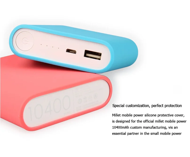 Мягкий силиконовый чехол для Xiaomi блок питания на 5000 10400 16000 20000 10000 мА/ч два USB