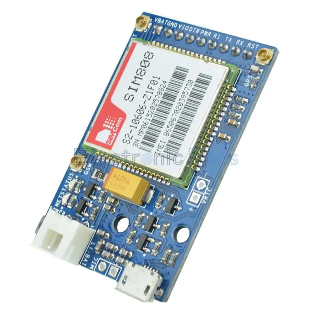 SIM808 module GPS GSM GPRS Module for Arduino-in Integrated Circuits ...