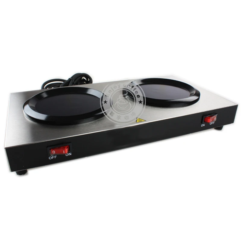 

Stainless Steel Double head Commercial Tea Holding Furnace Coffee furnace 220V
