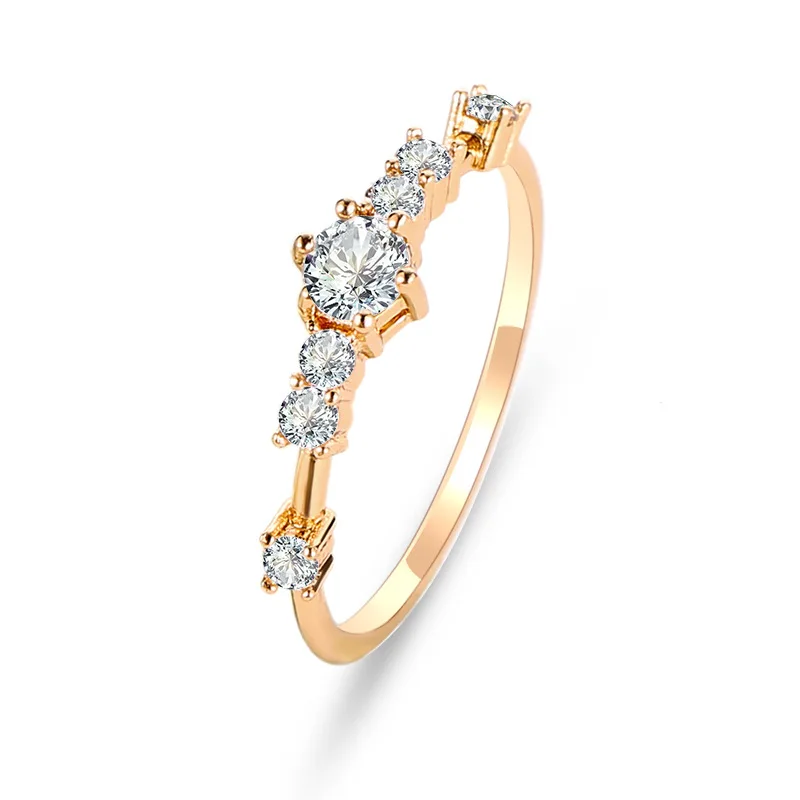 

Gold Twist Geometric Ring For Women Jewelry Fashion Cute Thin Slim knuckle Joint Ring Set Female Party Gifts Wholesale