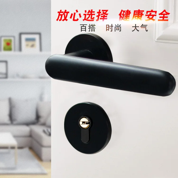 

2018 Padlock Cadeado Fechadura Alloy Furniture Hardware Space Aluminum Alumina Mechanical Lock Wood Door The Bedroom Hold Hand